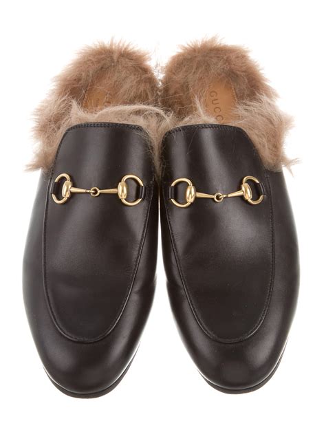 gucci princetown dupe fur|gucci princetown fur sale.